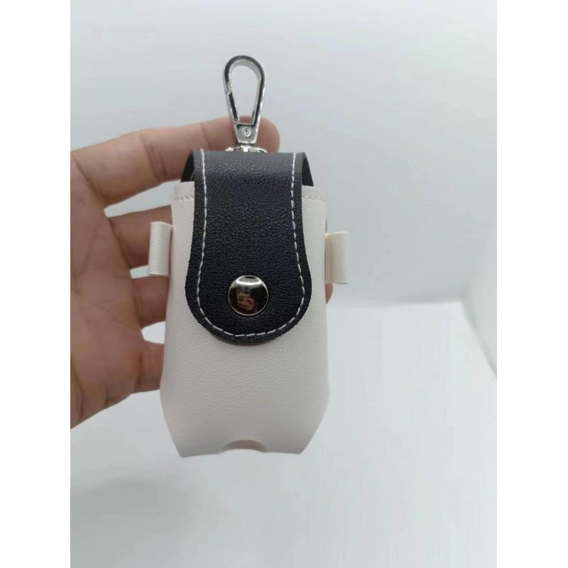Japanese-Korean Patchwork Style Golf Ball Waist Pouch - PU Leather Protective Cover