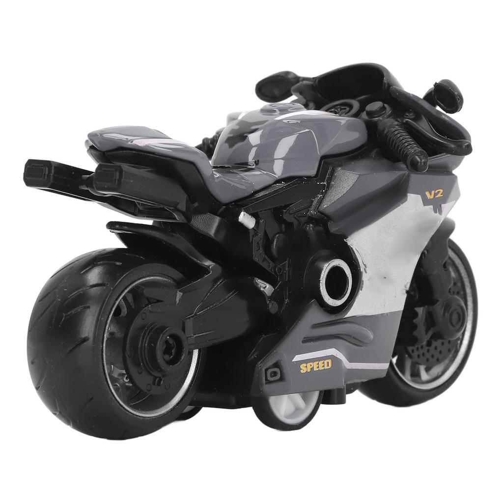 Pull Back Motorcycles Toy Innovative Simulation Alloy Motorcycle Model for Kids Gifts Collection