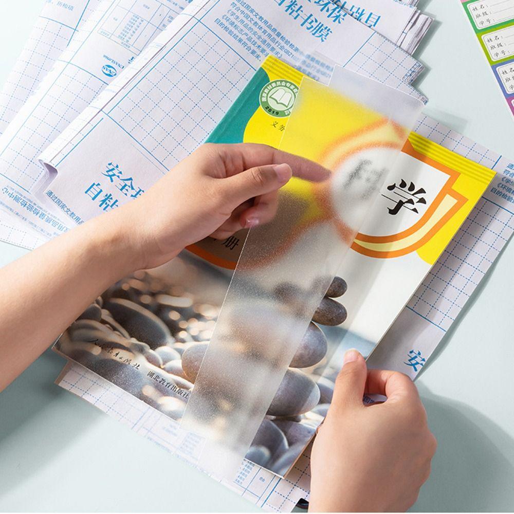 10 Stück/Set S/M/L Buchumschlag Fünfteiliger Typ Buchverpackungspapier Buchschutz