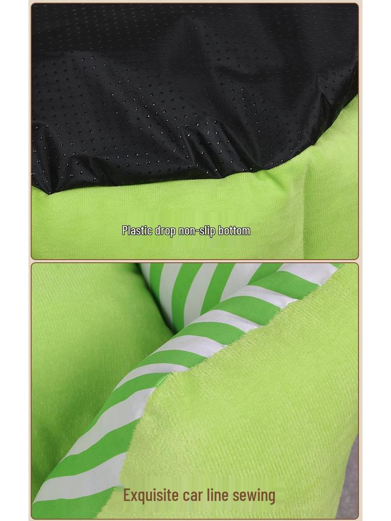 Pet Car Seat and Bed: Washable, Portable, and Safe Sofa for Dogs