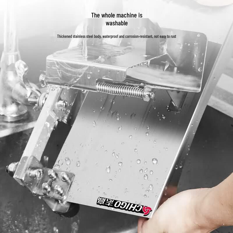 Chigo Manual Stainless Steel Frozen Meat Slicer