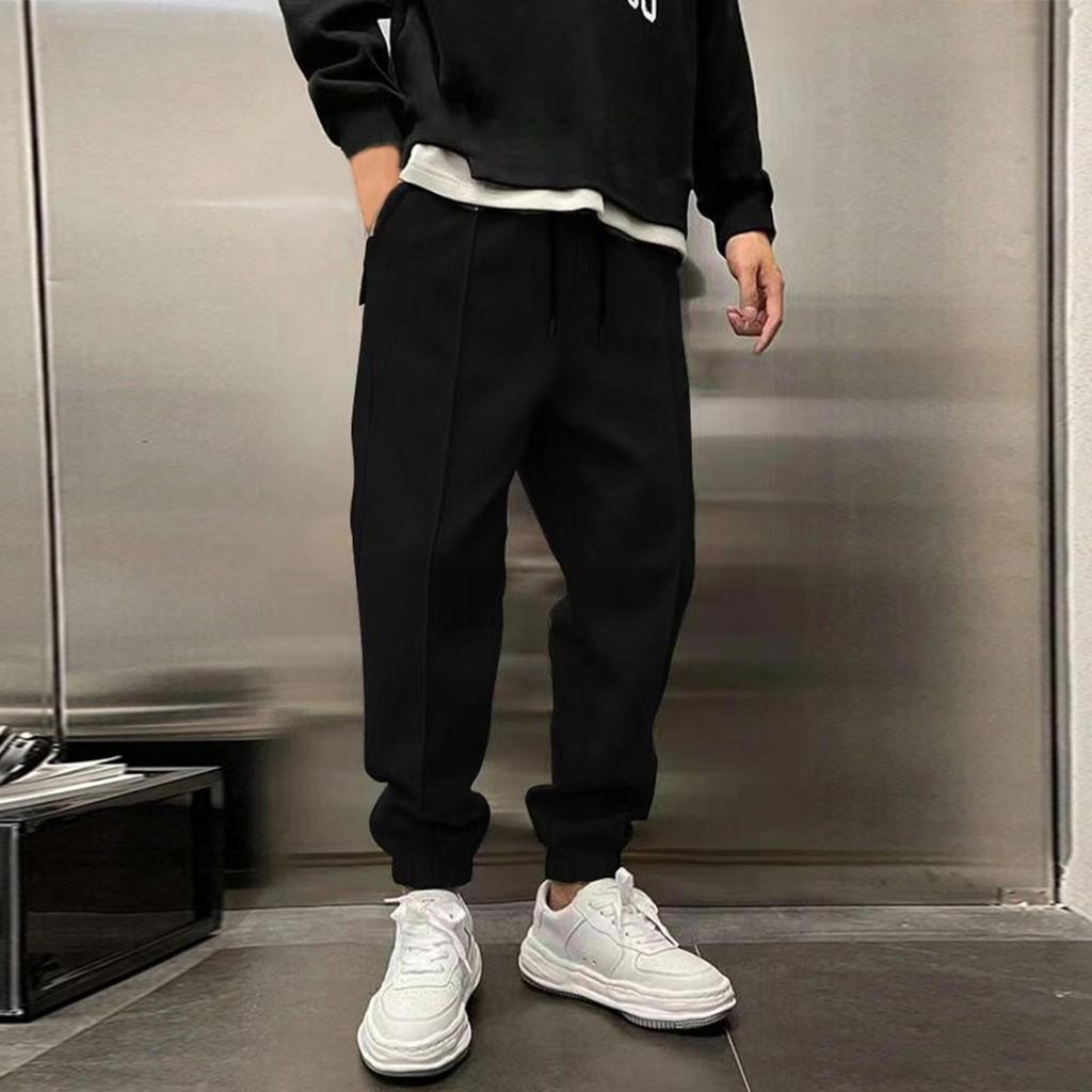 Men's Heavy-legged Drawstring Casual Sweatpants