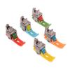 1Pcs Replaceable Narrow Roller Presser Foot Universal Lockstitch Presser Feet Plastic Wheel Sewing Machine Accessories