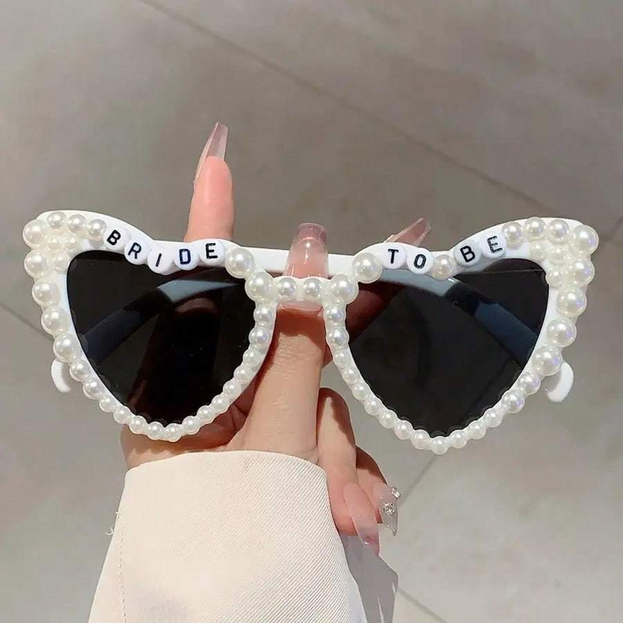 1pc Women New Heart Shape Festival Glasses Fashion Faux Hades Basics Fall Winter Women Outfits Clothes Business Casual Gifts