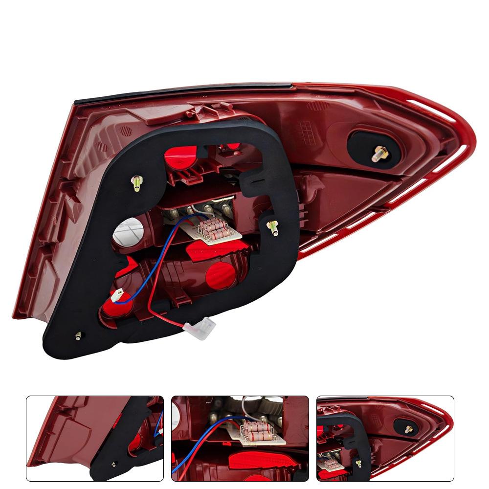 Compatible with Mercedes-Benz C-Class models (C300L, C350, C360) from 2008-2011, including taillights, brake lights, and turn signals.