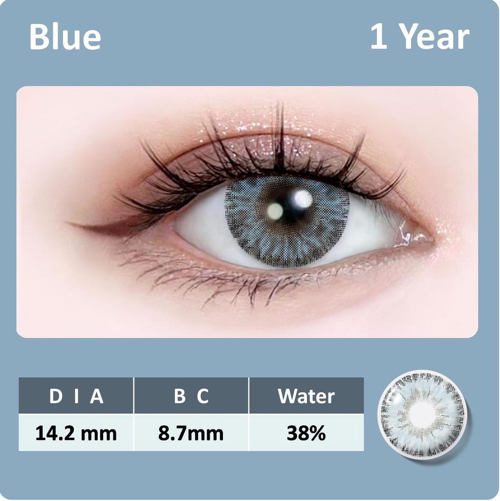 Color Contact Lenses With Soft Colored Lenses 1 Pair 14.2 Mm Natural Color Lenses for Vision Eye Lens