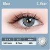 Color Contact Lenses With Soft Colored Lenses 1 Pair 14.2 Mm Natural Color Lenses for Vision Eye Lens