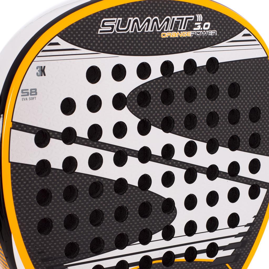 SOFTEE PADEL RACKET SOFTEE SUMMIT POWER ORANGE 0011803 Padel Racket 3.0
