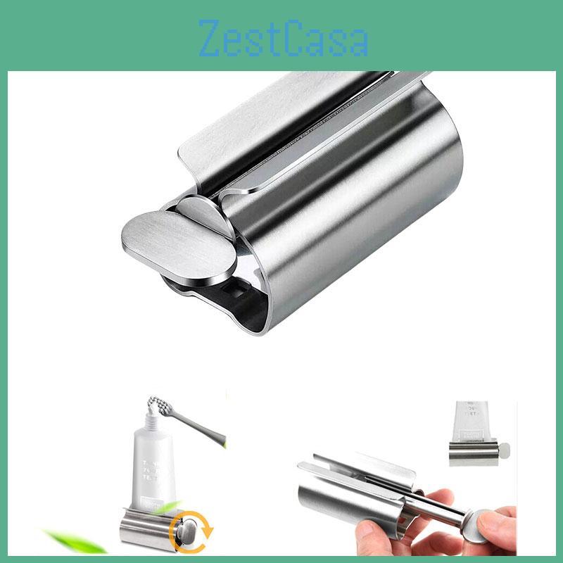Stainless Steel Rolling Toothpaste Tube Squeezer Durable And Easy-to-use Dispenser