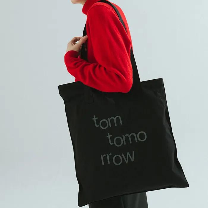 wave logo bag [black]