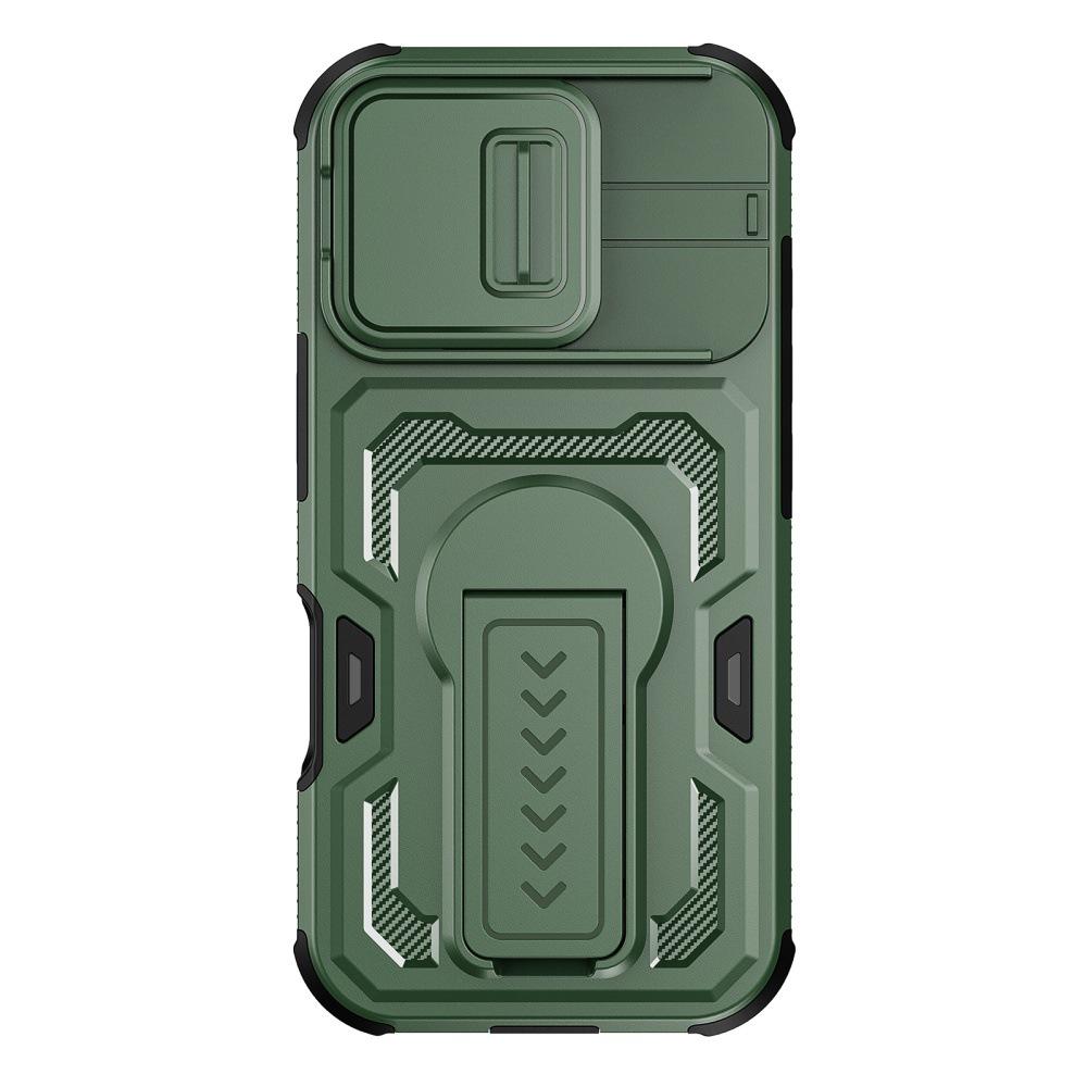 iPhone 17/16 Pro Case with Stand, Anti-Drop, 2-in-1 Design 17/16 Pro (6.3 ) зелёный