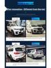 Compatible with BMW X7: Carbon Fiber FD Style Front Lip Splitter, Rear Lip Corner Covers, Side Skirts, Roof Spoiler, Diffuser (2019-2022)
