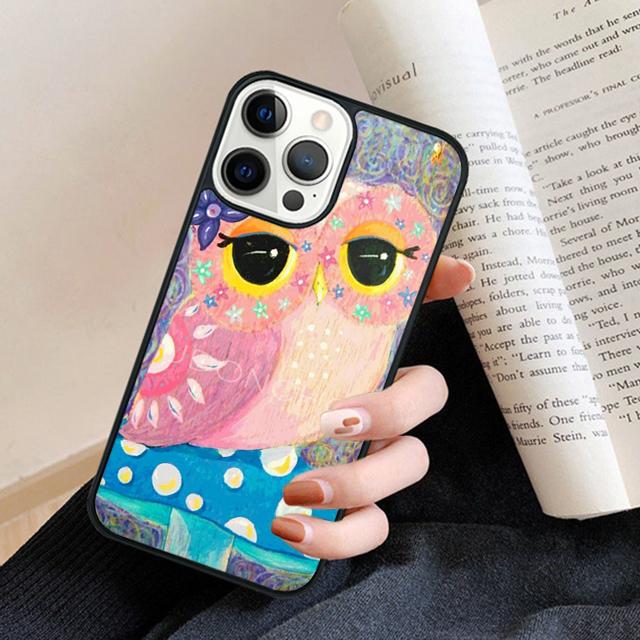 Bird Owl Nature Predator Phone Case Back Cover for iPhone 17 Air 16 15 14 13 11 12 Pro Max Plus Fundas Coque