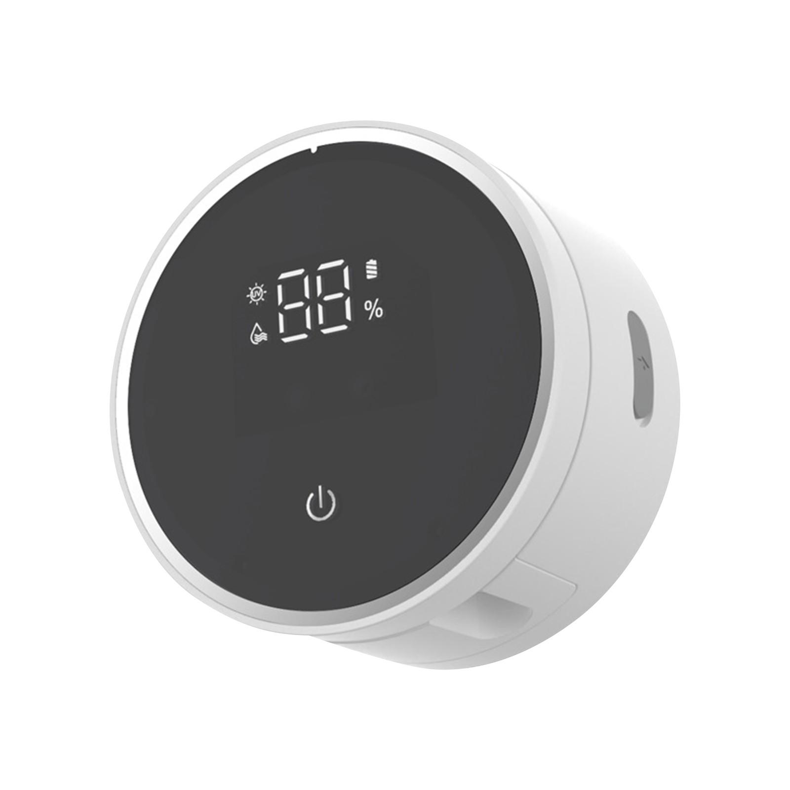 

Держатель для зубных щеток, Держатель для зубных щеток для ванной комнаты, Настенный органайзер для чистки с автоматической индуктивной крышкой, Сушка, Подходит для большинства электрических, Ma One Size белый