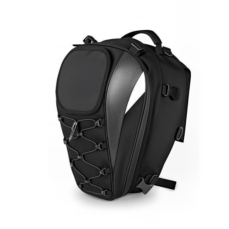 Oxford Cloth Motorcycle Rear Seat Bag With Large Capacity For Outdoor Travel And Riding Gear