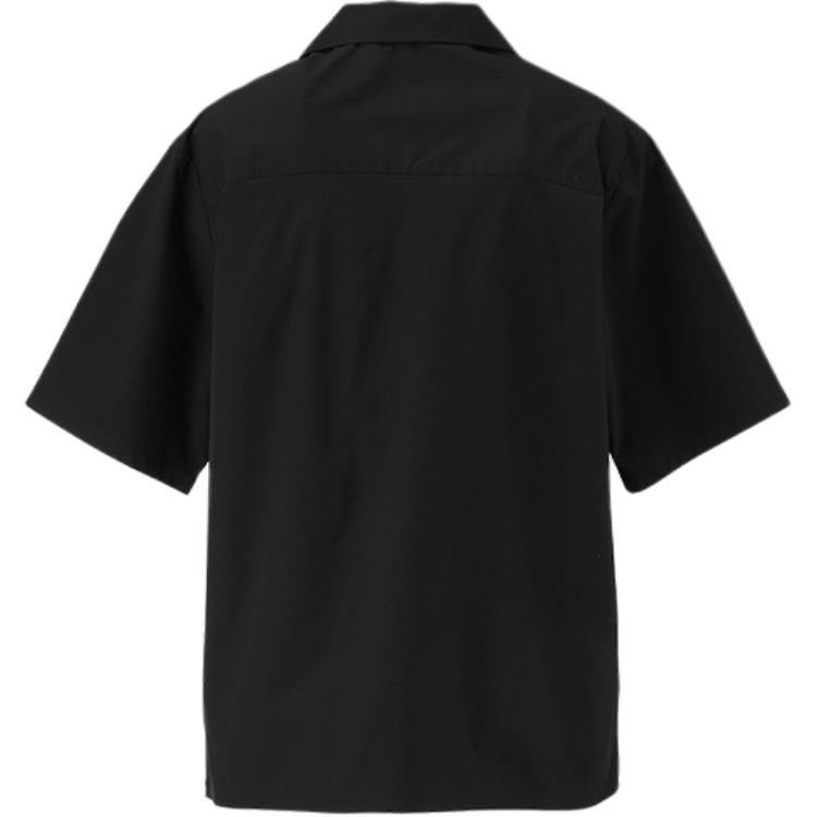 Onitsuka Tiger SS24 Stylish Casual Comfortable Polo Shirt Men Shirts Black 2181A876-001