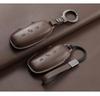 Denza D9 DM-i Key Case Cowhide Cover for 26 Models, Shell Buckle for N7 N8 Interior Modification