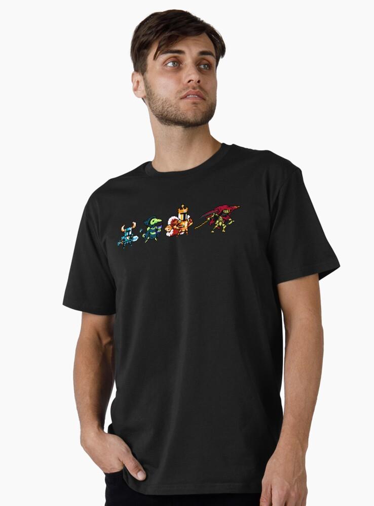 Shovel Knight Knights Sprite Premium T-Shirt