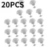 20-1PC Mushroom Quilt Holder Fixator Grippers Non-slip Quilt Blanket Clip One Key To Unlock Blankets Cover Fastener Clip Holder
