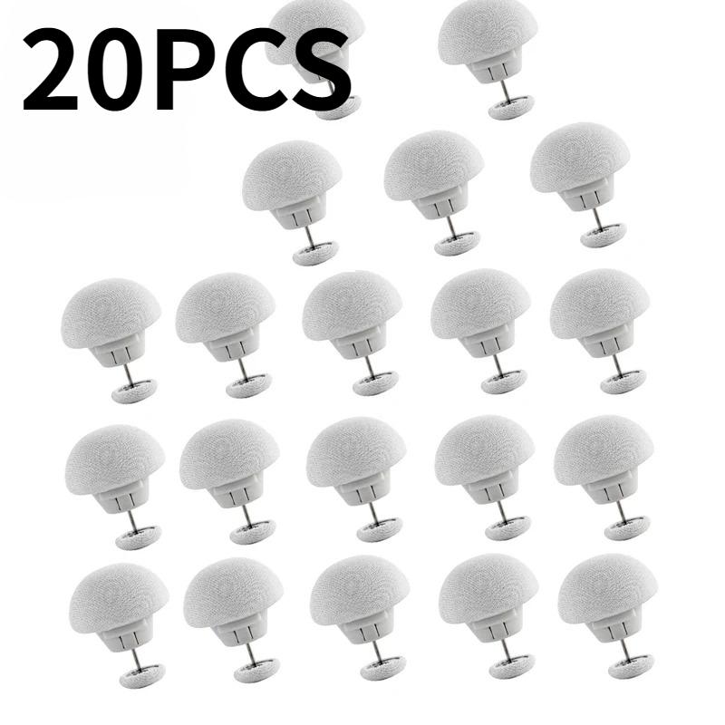 20-1PC Mushroom Quilt Holder Fixator Grippers Non-slip Quilt Blanket Clip One Key To Unlock Blankets Cover Fastener Clip Holder