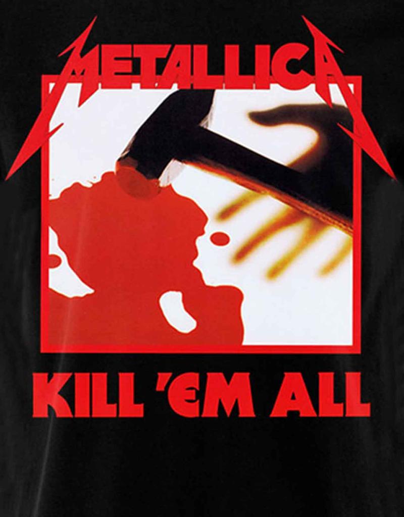 T-Shirt Metallica Kill 'Em All - Sizes: Large