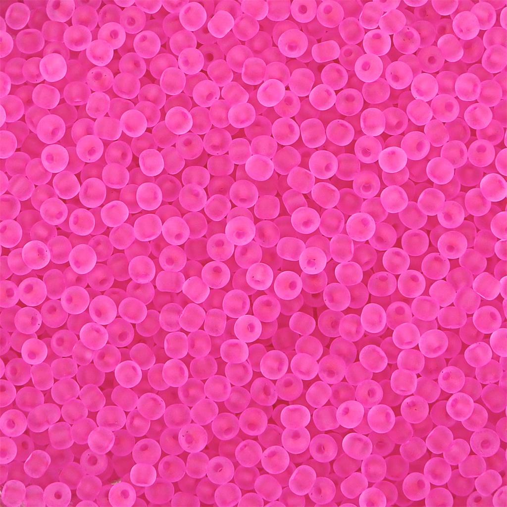 Frosted Clear Glass Seed Beads, DIY Jewelry Making Supplies
