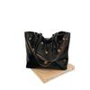 PU Zipper  New Women's Shoulder Bag Solid Color Versatile High Beauty Fashion Handbag Soft High Capacity Commuter Tote Bag