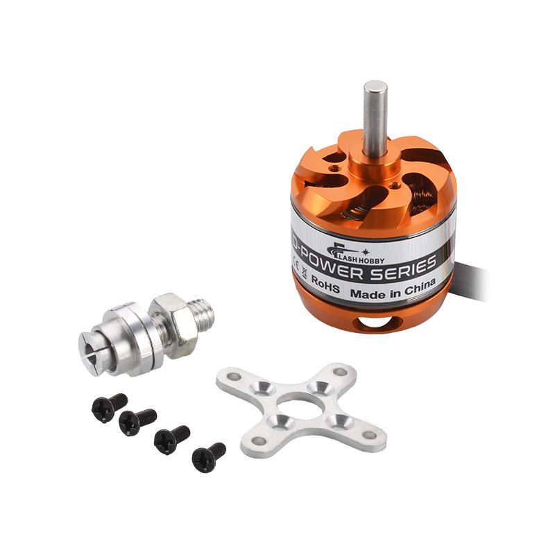 FlashHobby D3536 1450KV/1250KV/1000KV/910KV/750KV Brushless Outrunner Motor For Helicopter and RC Models