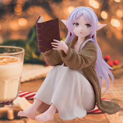 Frieren At The Funeral Figure Frieren Home Dress Figurine Pvc Statue Gk Anime Collection Ko Model  Doll Toys Gift