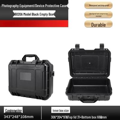 Jundingying 3020A Black Waterproof Trolley Tool Case