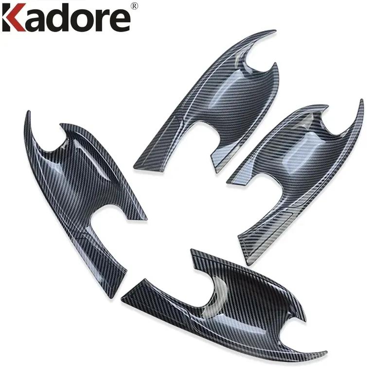 Side Door Handle Bowl Cover Trim For Hyundai Tucson NX4    2024 Chrome Car Exterior Handle Cup Overlay Accessories