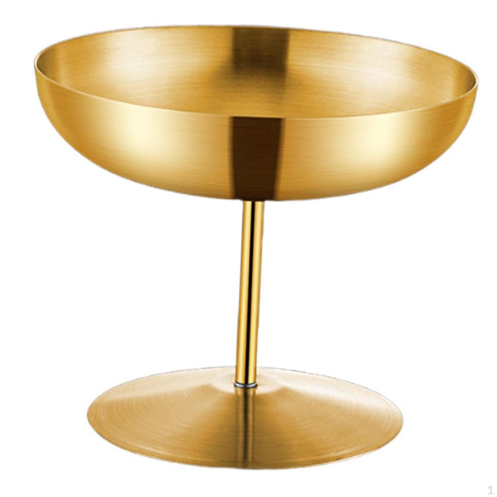 High Footed Dessert Bowl for Ice Serving Cup Trifle Use at Events