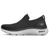 Go Walk Hyper Burst Cómodo Tejido Deportivo TPU Caña Baja Zapatillas para Correr Hombre zapatilla Negra Blanca 216074-BLK
