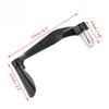7/8" 22mm 1 Pair Carbon Fiber Alloy Motorcycle Brake Clutch Levers Protection Universal For YAMAHA Kawasaki  Accessories