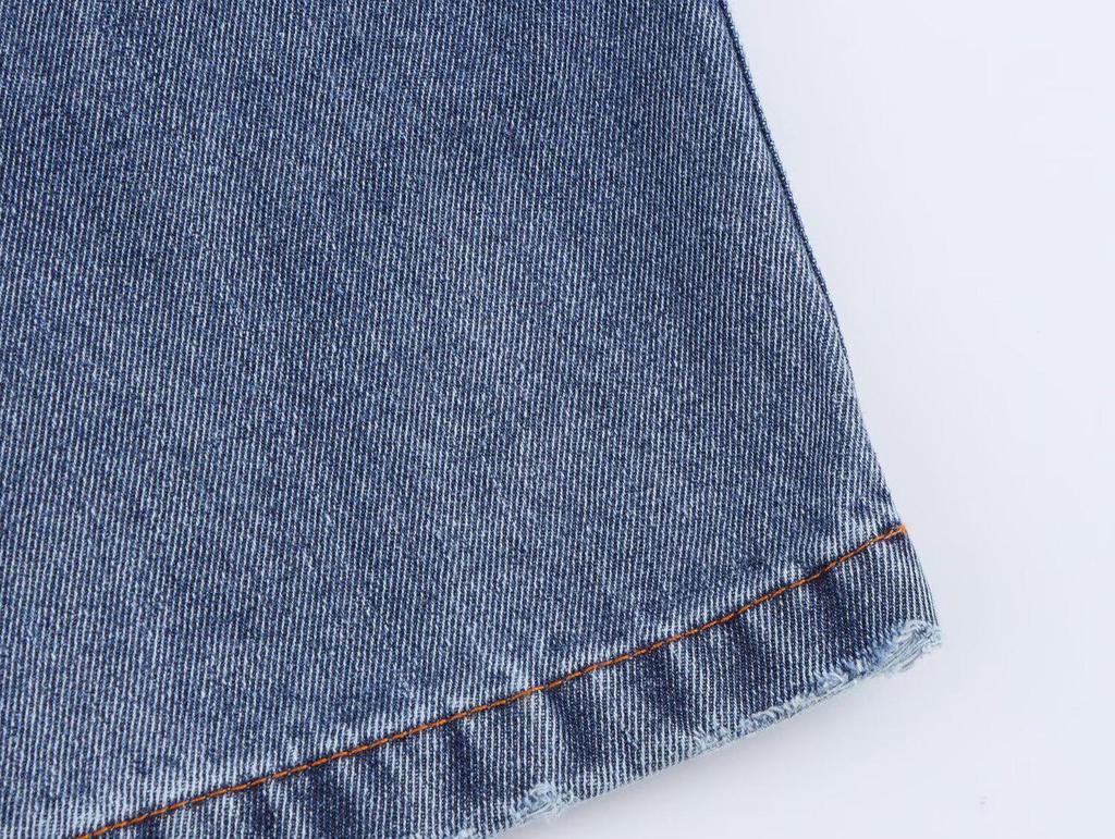 Spring 2025 Women's European & American Style Mid-Waist Loose Jeans