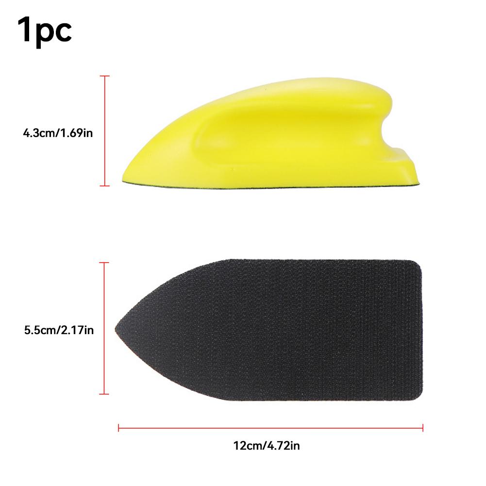 Hand Sanding Disc Holder Sand Paper Backing Polishing Pad Grinding Block PU Foam Sanding Disc  For Auto Body and Automotive Use