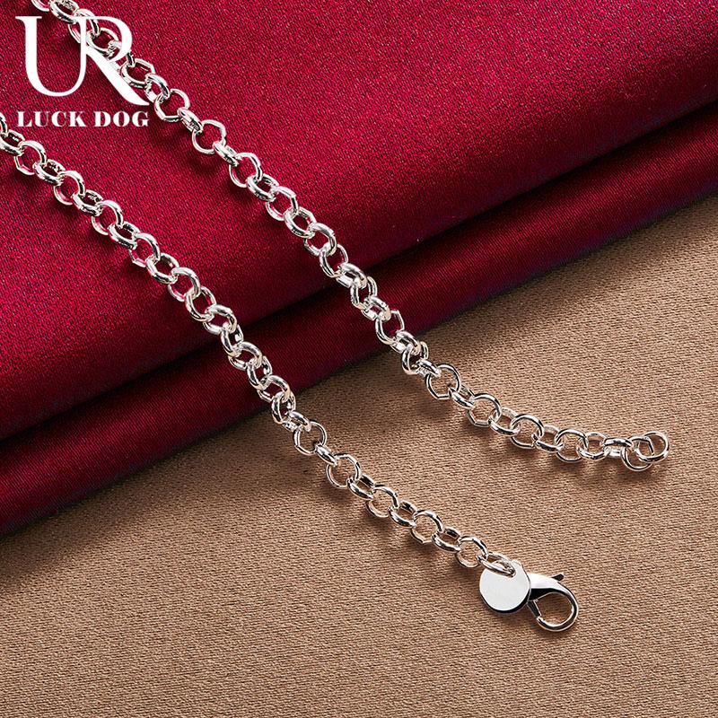 Colier cu cinci flori din argint 925 Bijuterii la modă pentru nuntă