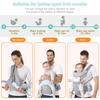 Ergonomic Baby Carrier Backpack Infant Baby Hipseat Carrier Front Facing Ergonomic Kangaroo Baby Wrap Sling Travel Backpack