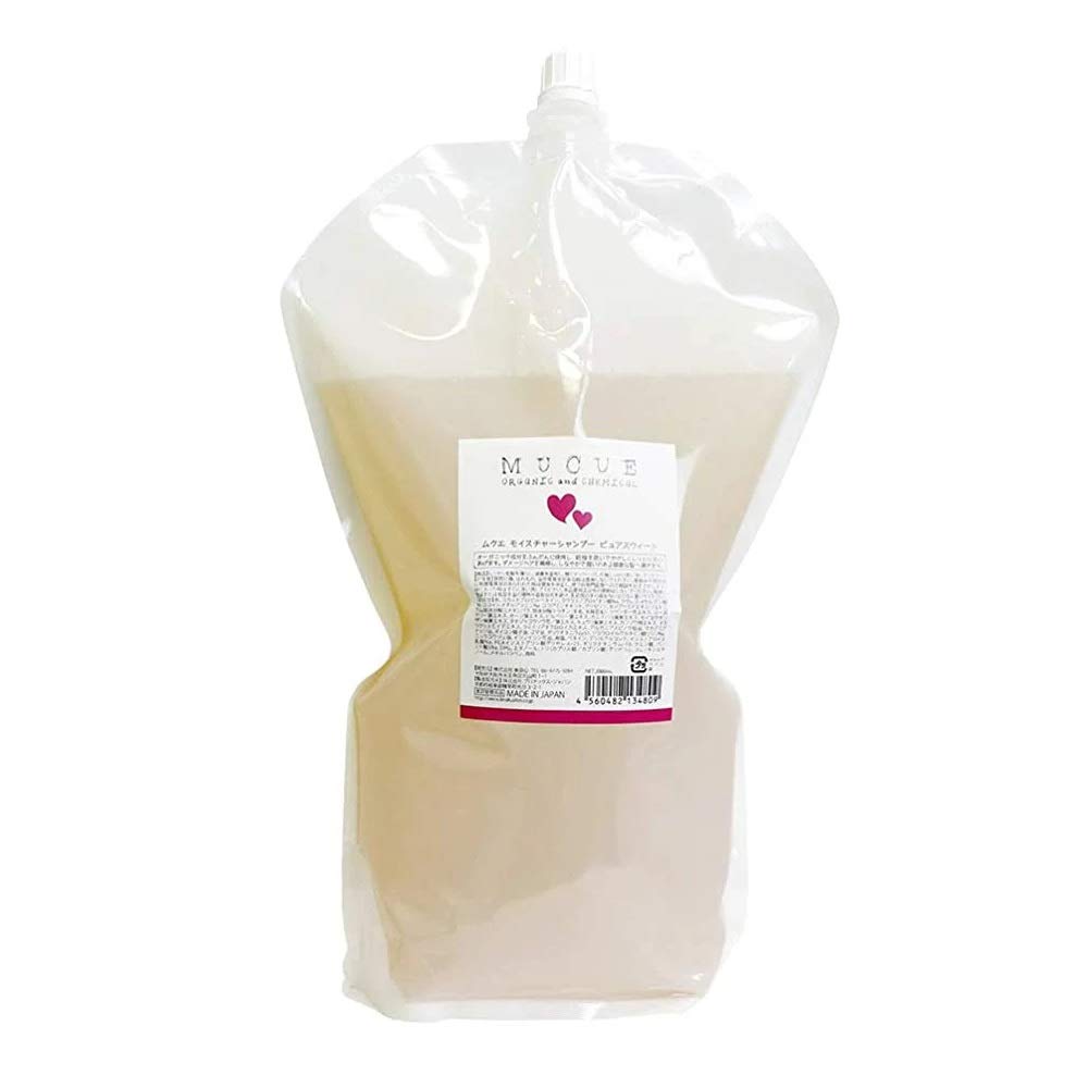 

Mucue Moisture Shampoo Pure Sweet 2000ml Refill Cream 2.0L (x 1)