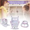 1:12 Doll House Accessories   Furniture     Wooden Horse Stroller Set