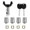 Ignition Switch Lock Cylinder & Four Door Lock Cylinders With 2 Keys For Chevrolet 98-05