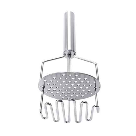 Manuel Patates Ezici Paslanmaz Çelik Çift Fonksiyonlu Tel Ezici Bulaşık Makinesinde Yıkanabilir Pürüzsüz Patates Püresi İçin Mutfak Gereci