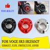 Motorcycle Accessories Exhaust Port Trim Cover Air Intake Cover Tail Cover Decoration For VOGE SR3 SR250GT SR 250GT SR 250 GT