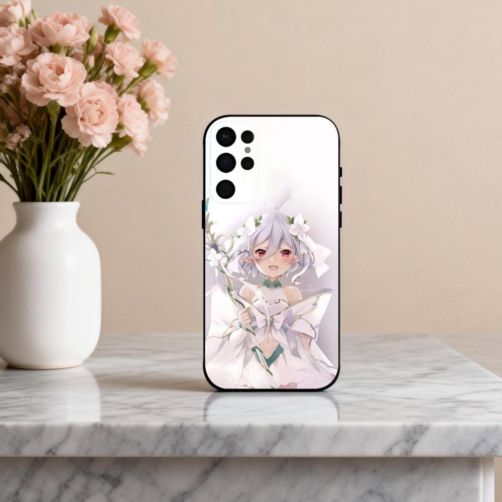 P-Princess C-Connect K-Kokkoro Phone Case For Samsung S25,S24,S21,S22,S23,S30,Ultra,S20,Plus,Others Soft Black Cover
