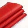 Big Red Cowhide, Lychee Patterned Soft Leather Fabric, Sofa Seat Cushion, Headboard Soft Bag, Whole Top Layer Leather