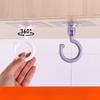 Ceiling Rotating Hook, Ceiling Inverted Hook, No Drilling, Seamless Roof, Wall, Ceiling, Strong Hanging Door, Adhesive Hook