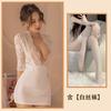 Sex Underwear Passion Lace Hip Skirt Suit Women's Uniform Lace Perspective Temptation Hot Open Pajamas