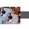 SoCoupel Für Huawei P30 P50 P40 P60 P70 Pro Lite Honor 70 90 Magic 5 Nova 9 8 Mate 40 50 60 Glitzer Strass Hülle