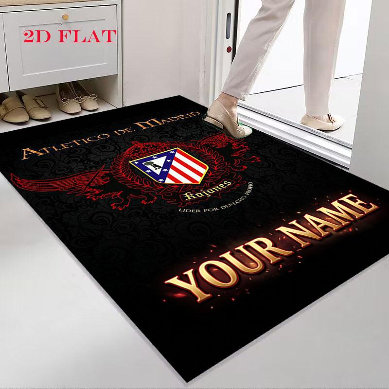 Atltico Madrid Carpet Rug for Living Room Bedroom Home Sofa Decoration,Kids play Nonslip Floor Mat