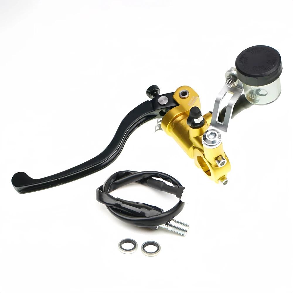 Universal 17.5mm Brake PX1 Motorcycle Brake Clutch Pump Lever Radial Master Cylinder 7/8" 22mm For Yamaha Kawasaki Suzuki